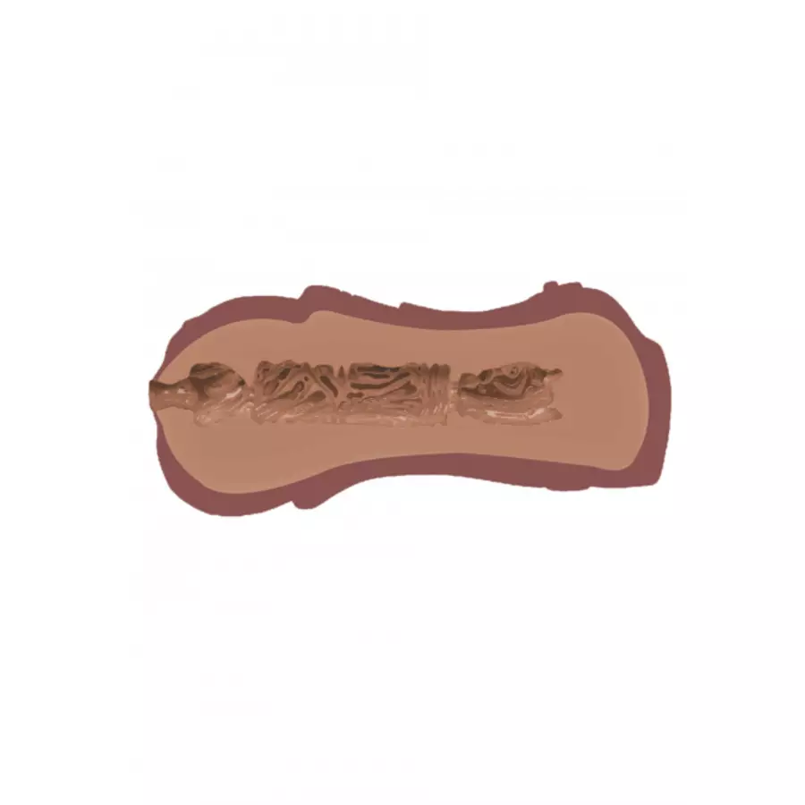 Hidden Desire - Bangers Super Wet Tight Twat Vibrating Masturbator Dark Skin Male Sextoys